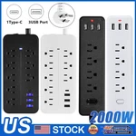 4/8 Outlets Wall Mountable Usb Surge Protector Power Strip With Ports Plugs. Fixed Price $15.99.