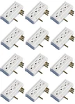 Me CT-010 15A 125V 1875W 6 Outlet White Side Entry Tap Adapter Plugs Pack. Fixed Price $75.97.