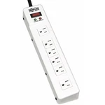 Tripp Lite TLM626 Outlet Strip, Surge, 5-15R, 5-15P, Ft., Light Gray. Fixed Price $58.15.