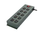 Belkin 10-OUT Metal Surge Protector With 15FT Power Cord F9D1000-15. Fixed Price $43.60.