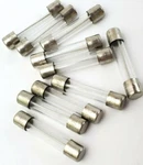 Lot Of 10 Bussmann MDL1/4 250V Amp Slow Blow X 1-1/4" Glass Fuses. Fixed Price $20.00.