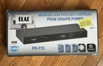 Elac PR-71S 8 Outlet 19" Surge Protector Power Conditioner With Dual Usb- Black. Fixed Price $62.00.