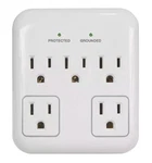 Prime Wire & Cable 5-OUTLET Surge Protector. New In Box!. Fixed Price $9.99.