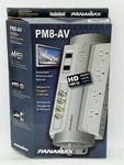 New Sealed!! Panamax M8-AV Home Theater Power Management Surge Protect. Fixed Price $43.00.