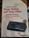 Radioshack 61-2327 Notebook Phone Computer Surge Protector Station Noise Filter. Fixed Price $14.99.