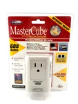 Belkin Mastercube Surge & Phone Line Protection 688 Joules Model F5C594-TEL Nip. Fixed Price $14.24.