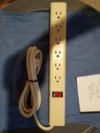 Pass And Seymour 6 Outlet Power Strip Mos No Surge. Fixed Price $14.00.