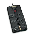 Tripp Lite By Eaton TLP810NET 8-AC Outlet, Telco, Coax, And Ethernet 3,240-JOUL. Fixed Price $82.68.