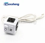 Multifunctional With Usb Charging Plug 2 Ports And 4 Sockets. Fixed Price $10.39.