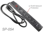 Cablesonline, 7 Outlets 1200J Surge Power Strip +RJ45 W/6-FOOT Right-angle. Fixed Price $18.95.