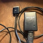 30-PIN To Usb Cable Compatible With Ipod, Iphone, Ipad Dock W/belkin Charger. Fixed Price $12.99.