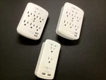 Ce Tech Grounded Surge Protector With Usb Chargers Lot Of 3. Fixed Price $27.99.