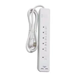 Master Electrician Surge Strip Outlet With 6' Power Cord White PS-672F-3A. Fixed Price $16.00.