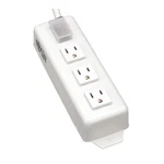 Tripp Lite TLM306NC STRIP,3 OUTLET,15A,8-3/4" L,wht 33L716. Fixed Price $52.38.