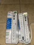 Apc Surge Protector 6 Outlets 1080 Joules Energy Saving Brand New/ Sealed. Fixed Price $20.00.
