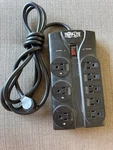 Tripp Lite TLP808B Outlet Surge Protector Power Strip 8FT Cord 1440J Black. Fixed Price $15.99.