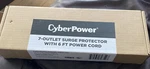 Cyberpower CSB706 Essential 7-OUT Surge Suppressor With 6FT Cord. Fixed Price $9.00.