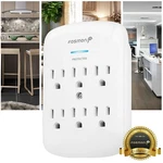 6 Outlet Extender Surge Protector Multi Plug Wall Adapter Tap 1200J Etl Listed. Fixed Price $10.99.
