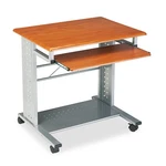 Safco Eastwinds Argo Mobile Metal Computer Cart Cherry. Fixed Price $216.56.