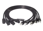 Apc AP9891 2' IEC320 C-13/NEMA 5-15P Pwr Cord Kit 10A 120V. Fixed Price $79.99.