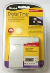 Amertac TE05WHB Decorative Indoor Weekly Digital Timer, White. Fixed Price $16.32.
