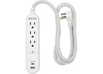 Southwire 41026 3-OUTLET Surge Protector, Usb-a&c Charger, 250J, 4'. Fixed Price $37.44.