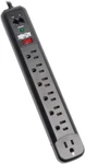 Tripp Lite TLP76RBTEL 7-OUTLET Surge Protector Power Strip 6FT Cord 1080J RJ11. Fixed Price $16.49.