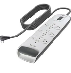 Belkin 12-OUTLET Surge Protector Power Strip, Usb Ports, 6FT Cord, 3996 Joules. Fixed Price $44.88.