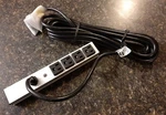 Brand New Original Box...hammond 15' Vertical 4 Outlet Electrical Power Strip. Fixed Price $22.50.
