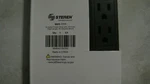 Steren 905-111 6 Outlet Surge Protected Power Strip Black. Fixed Price $9.50.
