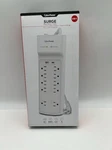 Cyberpower P1004UC 3600 J White Surge Protector, Usb-a And Usb-c Port. Fixed Price $24.99.