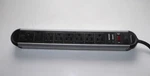 Fellowes 7-OUTLET Heavy Duty Metal Power Strip Ft Cord 99085 CL-125R-58. Fixed Price $12.00.