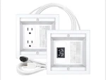Midlite *no Electrician* In Wall Pass Through Power Relocation To Hide Tv Wires. Fixed Price $64.99.
