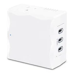 Cyberpower 2-OUTLET Wall Tap Surge Protector With 3-USB-C Ports, White. Fixed Price $8.99.