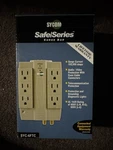 New Sycom Surge Protector SYC-6FTC Safe Series Bar. Fixed Price $9.29.