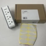 Belkin Wall Mount Travel Surge Protector - 3 Ac Multi Outlets & 2 Usb Ports New. Fixed Price $16.99.