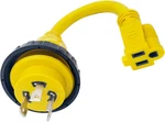 Amp L5-30P To 5-15R Marine Shore Power Cord Adapter Pigtail Rv Boat. Fixed Price $37.65.