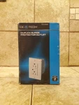 Ce Tech Duplex Surge Protector Power Wall 15 AMP/125VOLT. Fixed Price $9.35.