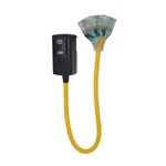Southwire Coleman Power Block Gfci, 125V 15A, 12/3 Sjtw Cord, 3-OUTLET Led. Fixed Price $58.89.