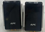 Lot Of 2 Apc P6V Audio/video Surge Protector Outlet W/ Coaxial Line Protection. Fixed Price $24.00.