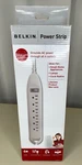 Belkin F9D160-12 6-OUTLET Sliding Cover Power Strip Ft Cord Beige. Fixed Price $24.29.