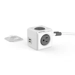 Allocacoc Powercube Extended 4 Outlets 2USB 5FT Strip Surge Protector. Fixed Price $35.30.