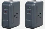 Lot Of New Belkin F9H-220-TVL-DL Travel Portable Dual 120V Surge Protector. Fixed Price $18.88.