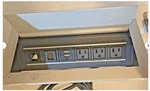 Byrne Multi-outlet Charging Black 3-POWER 2-USB Ports 2-BLANK Hardwire. Fixed Price $75.75.
