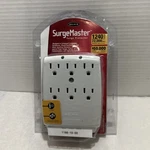 6-OUTLET Wall-mount Belkin Surgemaster Protector New Open Box. Fixed Price $9.95.