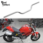 Chrome 7/8" 22MM Bars For Ducati Monster 696 750 1100 2008-14. Fixed Price $39.39.