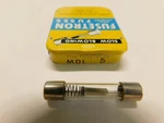 Bussmann MDL-5 5A 250VAC Time Delay Fuses X 1.25" (old Type). Fixed Price $12.99.