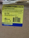 Nos Square D TVS2EMA12ASWT Transient Voltage Surge Suppressor 120KA, 208Y/120V. Fixed Price $841.49.