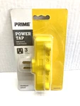 Prime PBAD0100, Yellow Power Tap, 3-OUTLET,. Fixed Price $7.95.