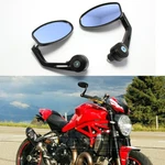 For Ducati Monster 1200 696 797 1100 7/8" Bar End Mirrors Anti-glare Rearview Uk. Fixed Price $25.33.